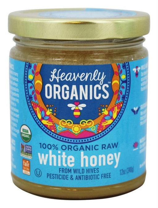 Heavenly Organics: White Himalayan Raw Honey, 12 Oz