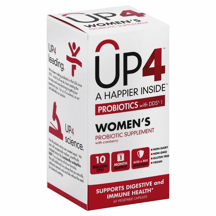 Up4: Probiotics With Dds -1 Women's Capsules, 60 Caps