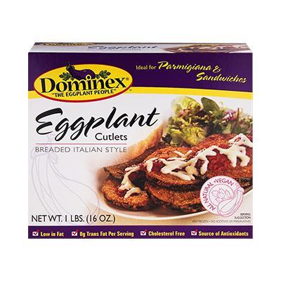 Dominex: Eggplant Cutlets, 16 Oz