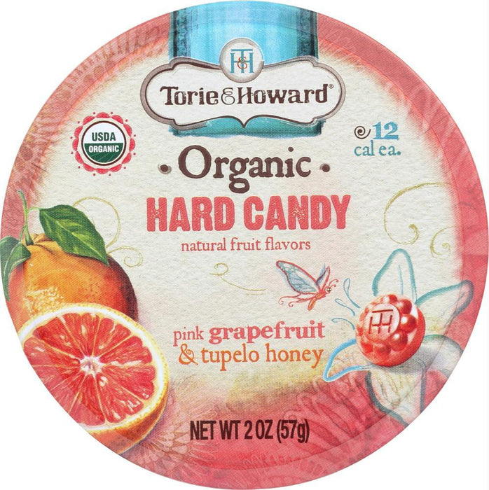 Torie & Howard: Candy Tin Grpfrt & Hny (2.000 Oz)