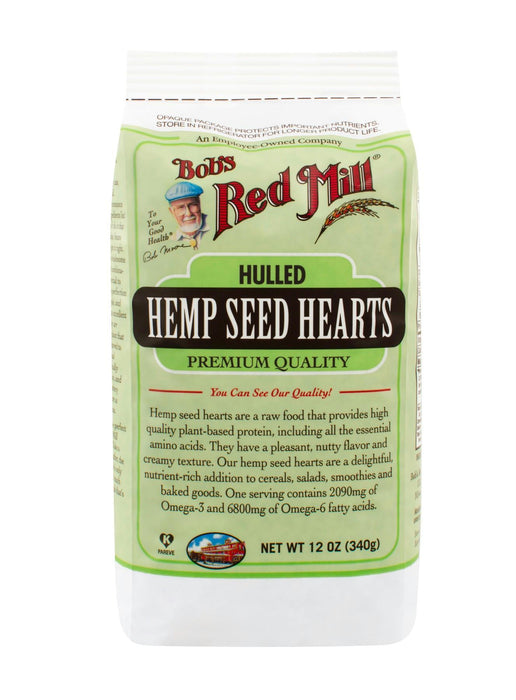 Bob's Red Mill: Hulled Hemp Seed Hearts, 12 Oz