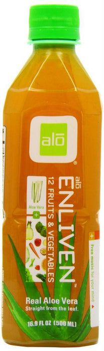 Alo: Enliven Aloe Plus 12 Fruits And Vegetables, 16.9 Oz