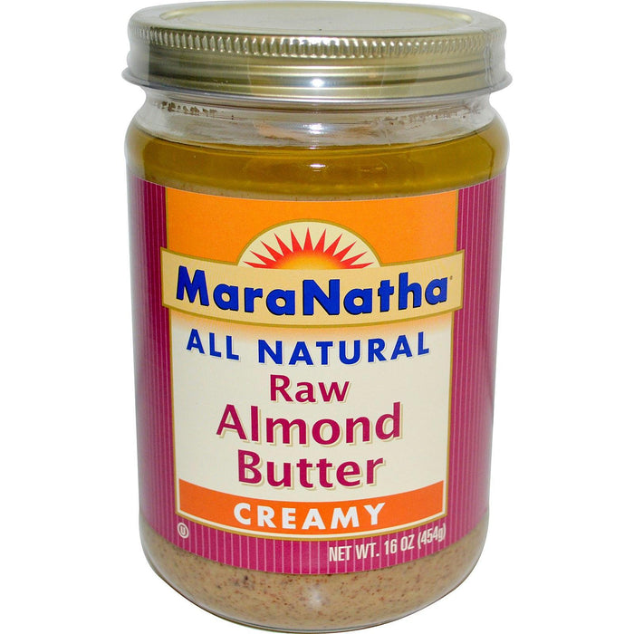 Maranatha: Natural Raw Almond Butter Creamy, 16 Oz