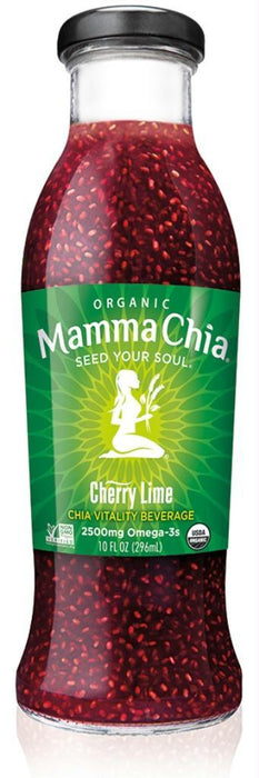 Mamma Chia: Organic Cherry Lime Vitality Beverage, 10 Oz