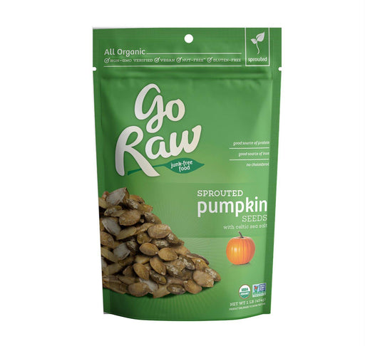 Go Raw: Organic Sprouted Pumpkin Seeds, 16 Oz