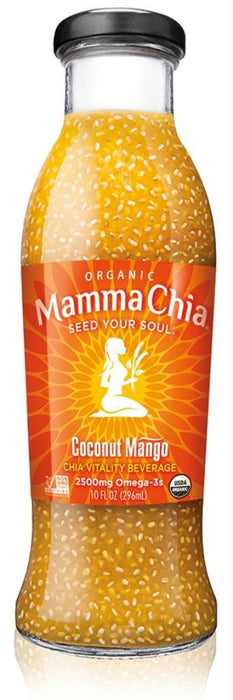 Mamma Chia: Organic Coconut Mango Vitality Beverage, 10 Oz