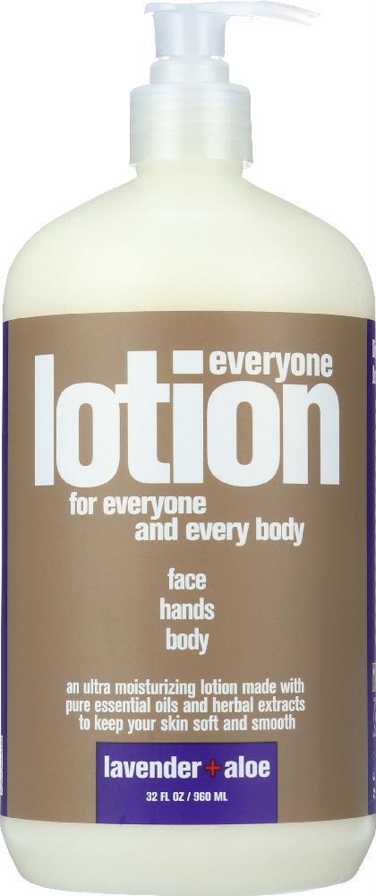 Eo Products: Everyone Lotion 3-in-1 Lavender + Aloe, 32 Oz