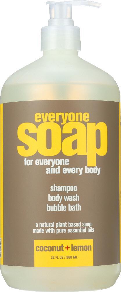 Eo Products: Everyone 3-in-1 Coconut + Lemon Soap, 32 Oz