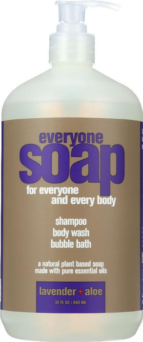 Eo Products: Everyone 3-in-1 Lavender + Aloe Soap, 32 Oz