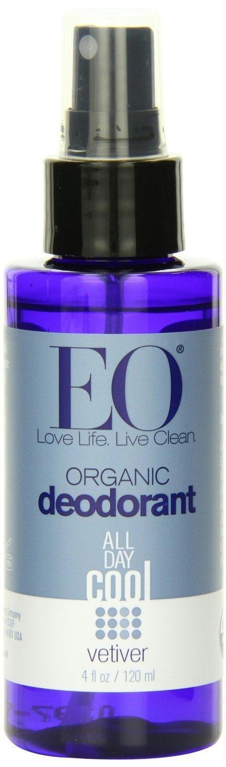 Eo Products: Organic Deodorant Spray Vetiver, 4 Oz