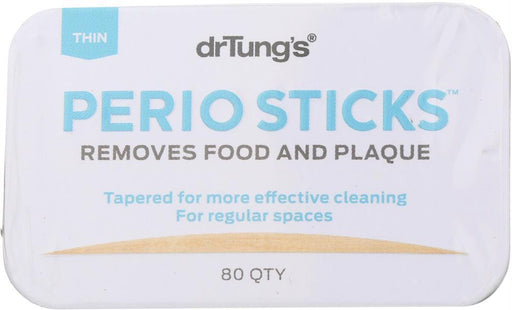 Dr Tungs: Perio Sticks Thin, 80 Pc