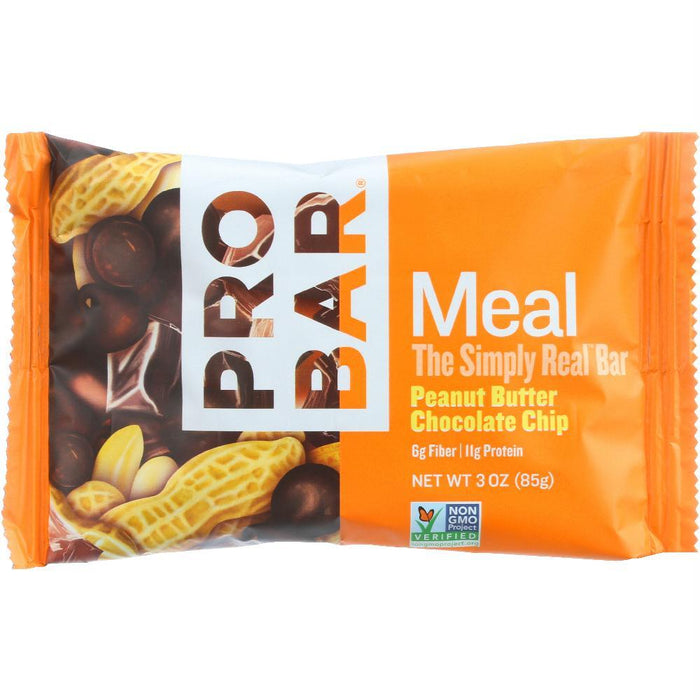 Probar: Meal Bar Peanut Butter Chocolate Chip, 3 Oz