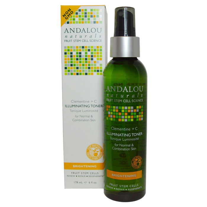 Andalou Naturals: Clementine + C Illuminating Toner Brightening, 6 Oz