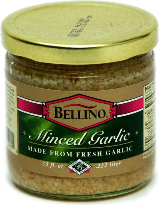 Bellino: Minced Garlic Made From Fresh Garlic, 7.5 Oz