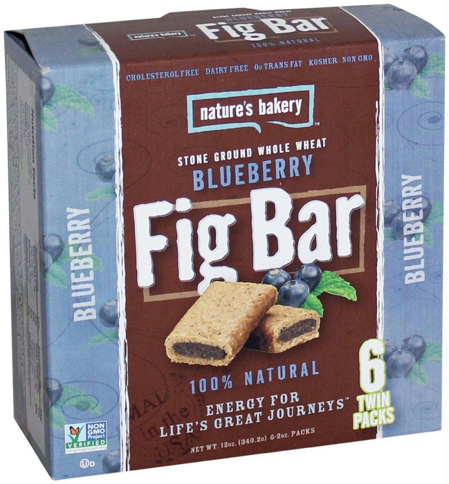 Nature's Bakery: Stone Ground Whole Wheat Blueberry Fig Bar, 12 Oz