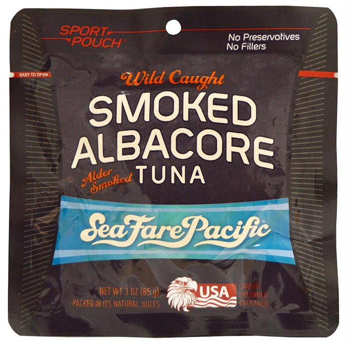 Sea Fare Pacific: Wild Caught Albacore Tuna Smoked, 3 Oz