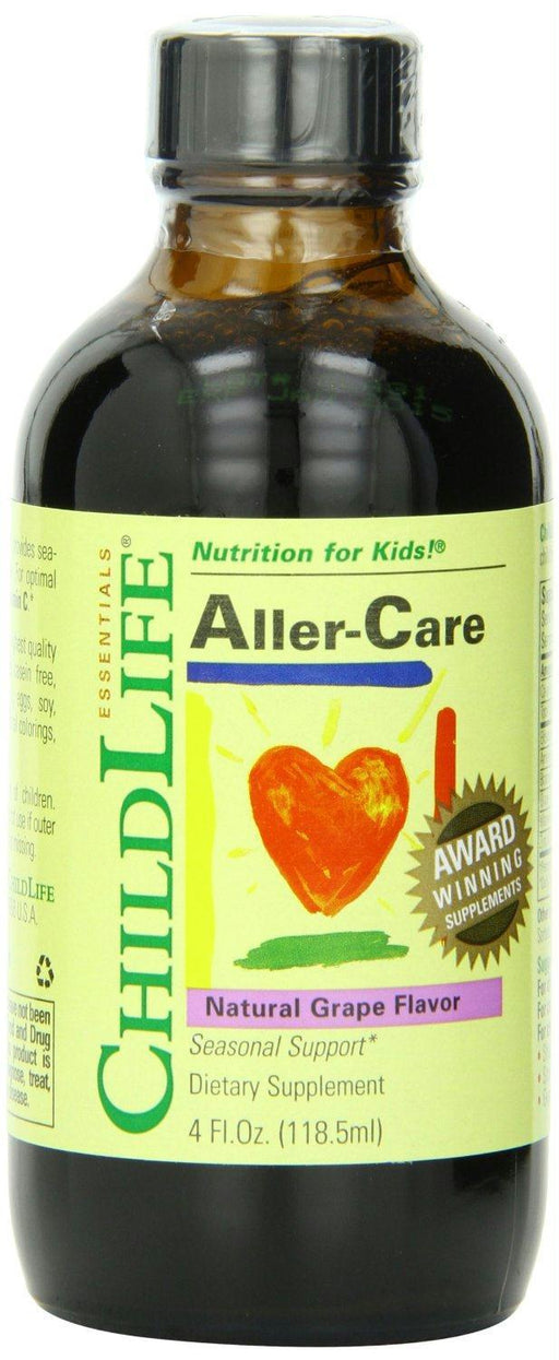 Childlife Essentials: Aller-care Natural Grape Flavor, 4 Oz