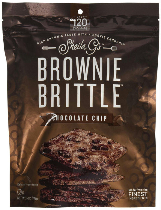 Sheila G's: Brownie Brittle Chocolate Chip, 5 Oz