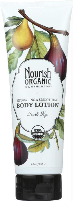 Nourish: Organic Body Lotion Fresh Fig, 8 Oz