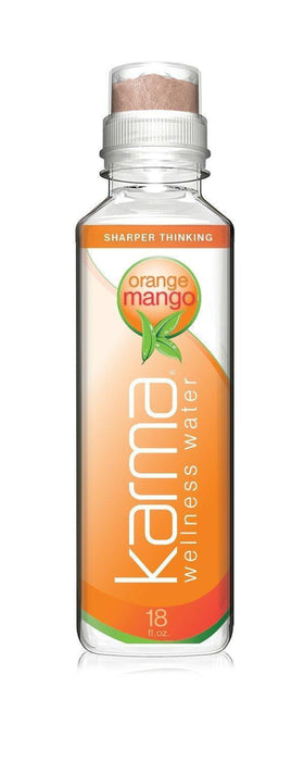 Karma: Wellness Water Orange Mango, 18 Oz