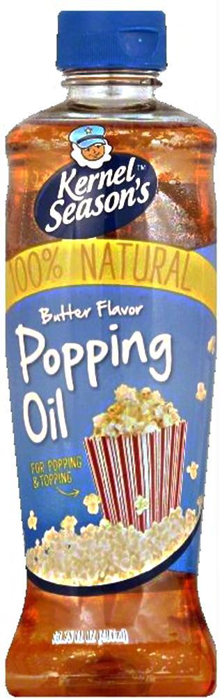 Kernel Season's: Butter Flavor Popping Oil, 13.75 Oz