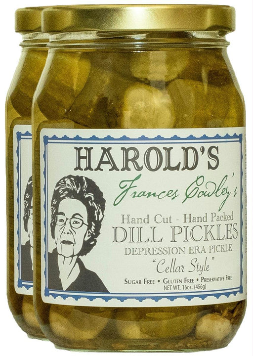 Conscious Choice: Harold's Frances Cowley's Dill Pickles Cellar Style, 16 Oz