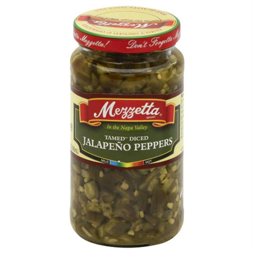 Mezzetta: Tamed Diced Jalapeno Peppers, 10 Oz