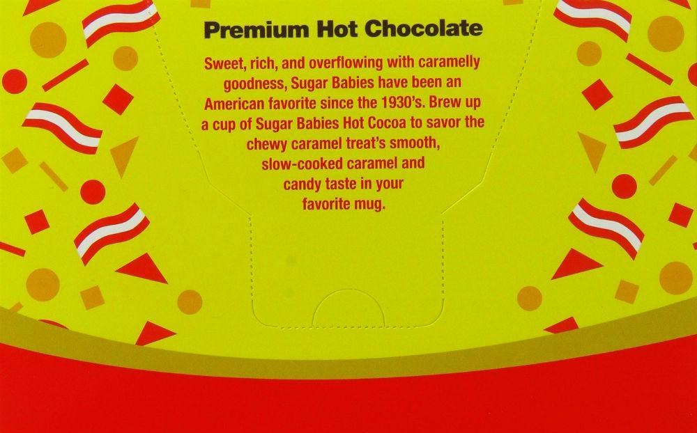 Tootsie Roll: Single Serve Hot Cocoa Sugar Babies Caramel Flavored,12 Count