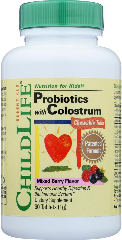 Child Life: Probiotics With Colustrum Mixed Berry Flavor (90.000 Tb)