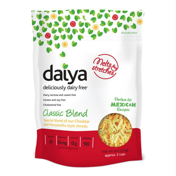 Daiya: Classic Blend Style Shreds, 8 Oz