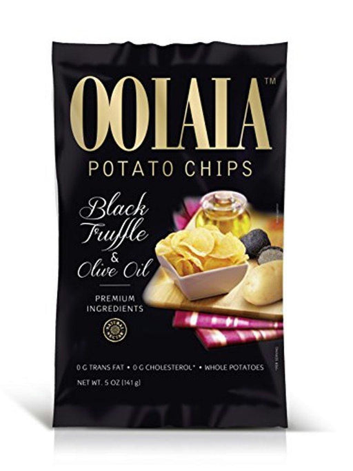 Natural Nectar: Oolala Black Truffle Potato Chips, 5 Oz