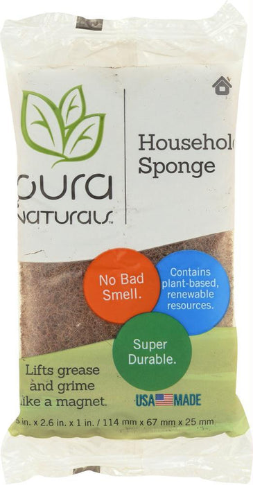 Pura: Sponge Scrub Rectangle, 1 Ct