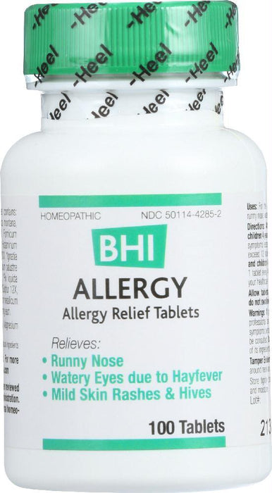 Heel Bhi: Allergy Homeopathic Medication, 100 Tablets