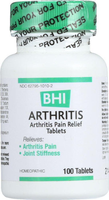 Bhi: Heel Arthritis Pain Relief, 100 Tablets