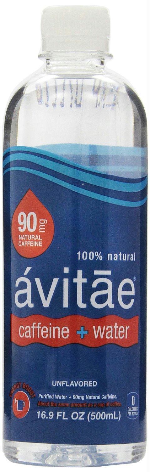 Avitae: Cafeinated Water Unflavored, 16.9 Oz