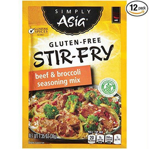 Simply Asia: Seasoning Beef Broccoli Gluten Free Stirfry, 1.35 Oz