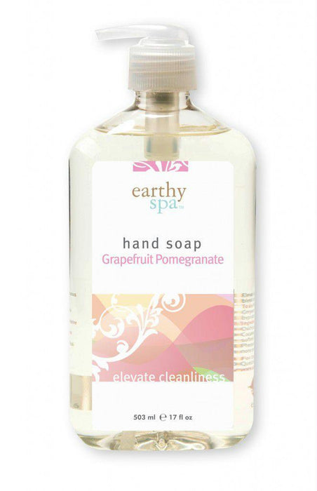 Earthy: Hand Soap Grapefruit Pomegranate, 17 Oz