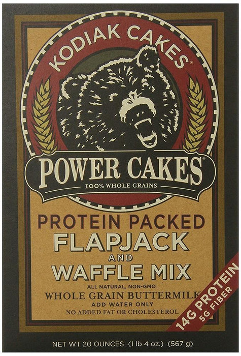 Kodiak Cakes: Flapjack And Waffle Mix Whole Grain Buttermilk, 20 Oz