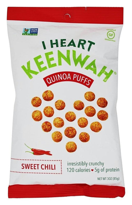 I Heart Keenwah: Sweet Chili Quinoa Puffs, 3 Oz