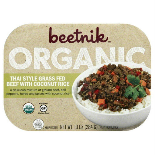 Beetnik Foods: Thai Grass Fed Beef With Coconut Rice, 10 Oz