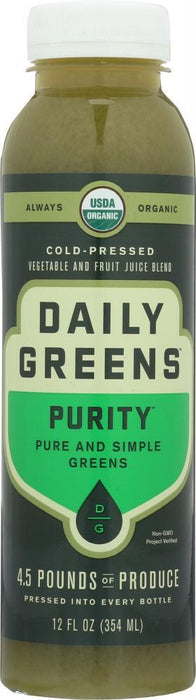 Drink Daily Greens: Bev Purity Veg Bsl Lmn (12.000 Oz)