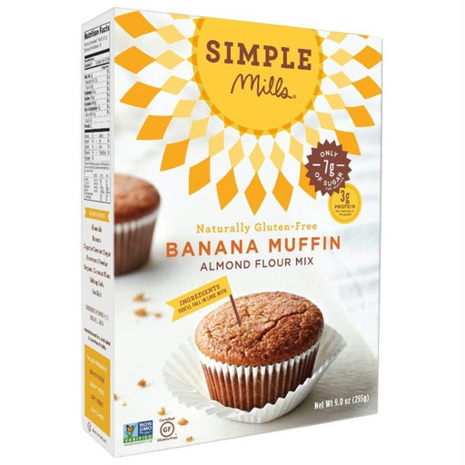 Simple Mills: Gluten Free Banana Muffin Almond Flour Mix, 9 Oz