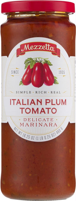 Mezzetta: Italian Plum Tomato Delicate Marinara, 16.25 Oz