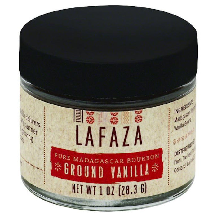 Lafaza: Pure Madagascar Bourbon Ground Vanilla, 1 Oz