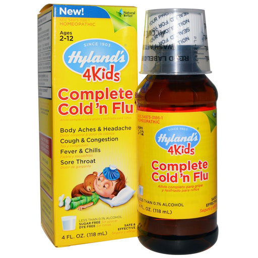 Hyland's: 4 Kids Complete Cold 'n Flu, 4 Oz