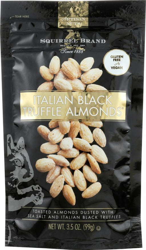 Squirrel Brand: Italian Black Truffle Almonds, 3.5 Oz