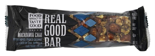 Food Should Taste Good: Real Good Bar Macadamia Chai, 1.42 Oz