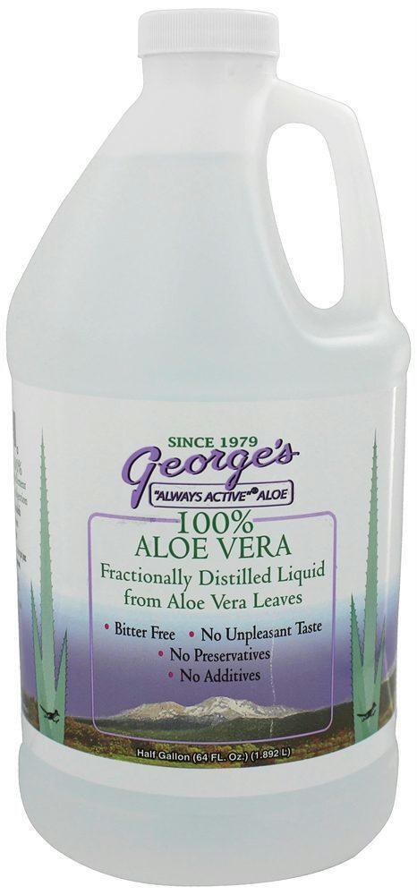 George's: Aloe Vera Liquid, 64 Oz