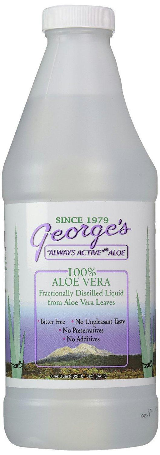 George's: Aloe Vera Liquid, 32 Oz