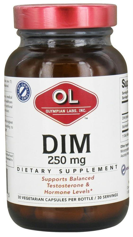 Olympian Labs: Dim 250 Mg, 30 Vegetarian Capsules